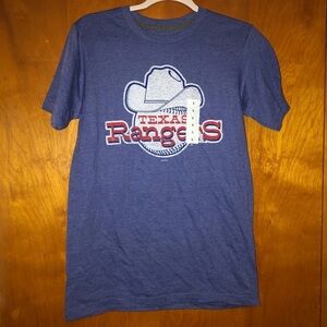 𝅺NWT adult mlb Texas rangers T-shirt tee small S